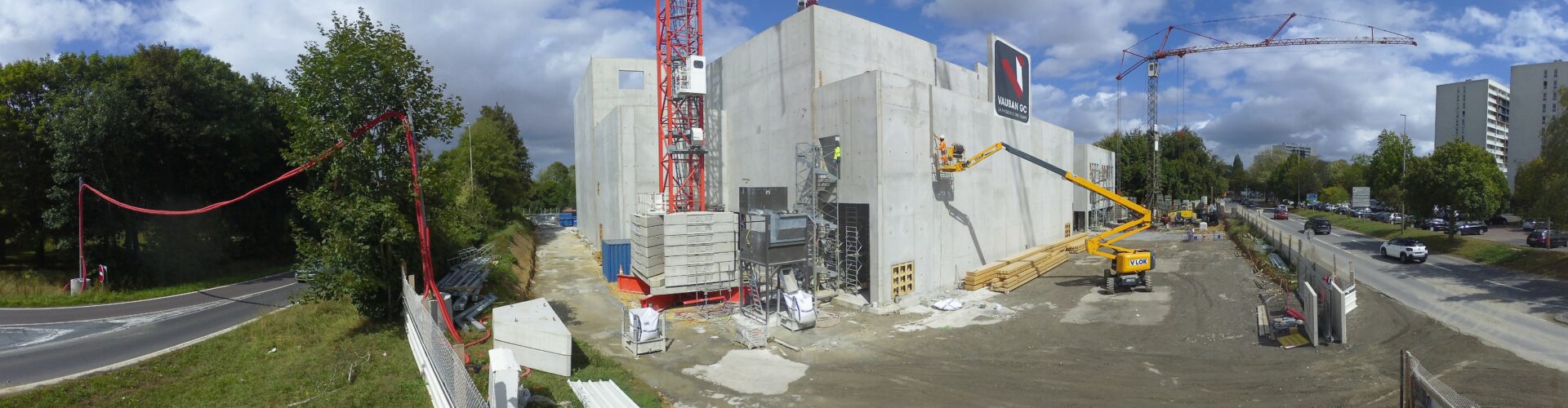 Caen-la-mer : le chantier garde le cap